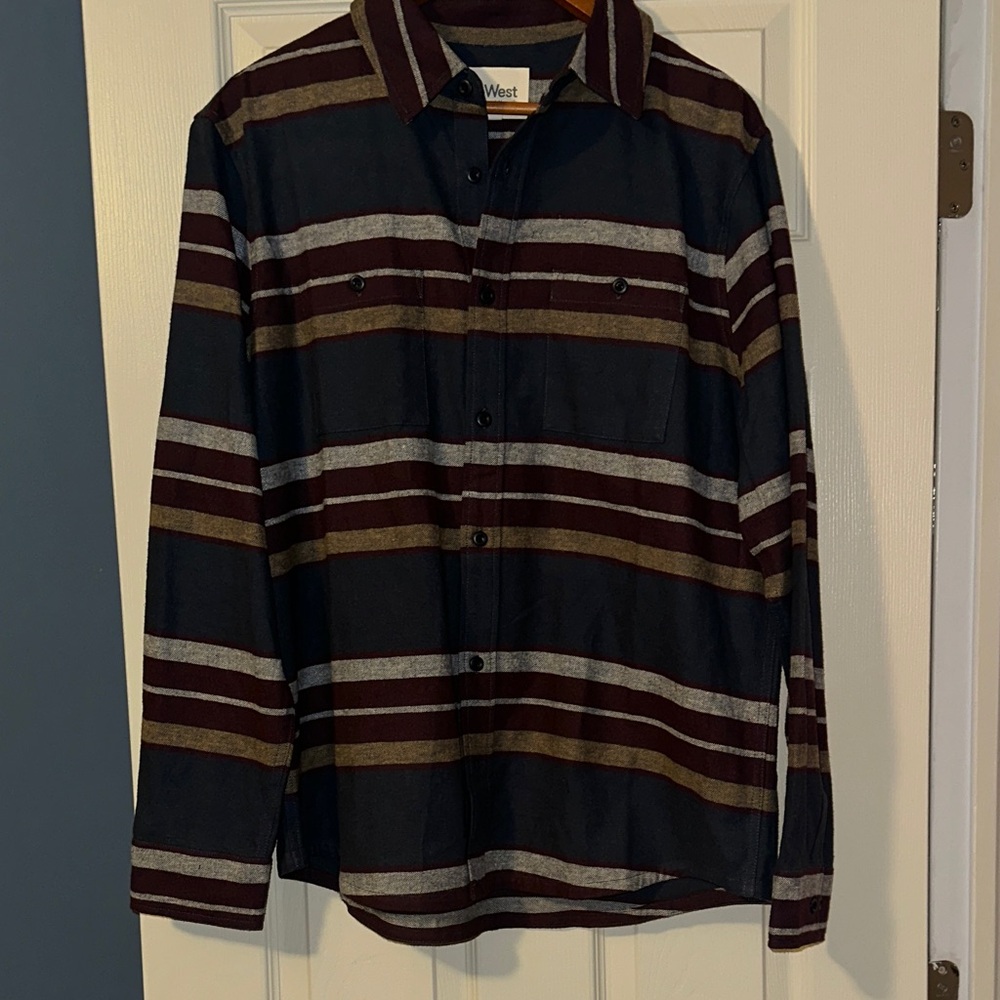 Lot of 3 Upwest flannels, new without tags
